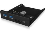 Описание и цена на USB Flash ICY BOX IB-HUB1417-I3 3-port hub for 3.5 inch drive bay with card reader and USB 3.0