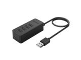 Описание и цена на USB Hub Orico USB2.0 HUB 4 port - USB/Micro USB input, Black