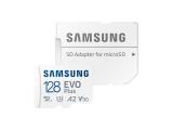 Samsung EVO PLUS microSDXC UHS-I U3 inkl. SD Adapter 128GB снимка №2