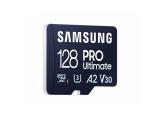 Flash ( флаш памет ) 128GB Samsung PRO Ultimate microSDXC, UHS-I, U3, V30, A2, Адаптер MB-MY128SA/WW Флашка ( флаш памет ) Samsung PRO Ultimate microSDXC, UHS-I, U3, V30, A2, Адаптер MB-MY128SA/WW