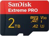Промоция на Флашка ( флаш памет ) 2000GB SanDisk Extreme PRO microSDXC UHS-I V30 A2 Class U3