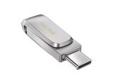 SanDisk Ultra Dual Drive Luxe Silver  64GB снимка №3