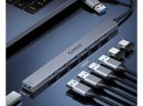 Orico HUB USB-C/USB-A 7 port - USB3.0 x 1, USB2.0 x 6 - YSA2-U3-GY  снимка №4