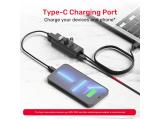 Unitek USB3.0 HUB 4 port, 1.2m cable, aux USB-C power input  снимка №5