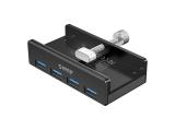 Flash ( флаш памет ) Orico HUB USB 3.0 HUB Clip Type 4 port, Black Флашка ( флаш памет ) Orico HUB USB 3.0 HUB Clip Type 4 port, Black
