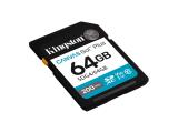 Kingston Canvas Go! Plus SDXC Class 10, UHS-I, U3, V30 4K UHD SDG4/64GB 64GB снимка №2