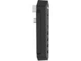 HAMA Хъб за Playstation 5, 6in1 USB, (1x USB-C, 5x USB-A), черно  снимка №3
