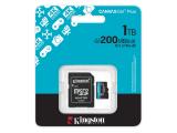 Kingston Canvas Go! Plus microSDXC A2 U3 V30 Card + Adapter SDCG4/1TB 1000GB снимка №3
