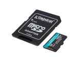 Kingston Canvas Go! Plus microSDXC A2 U3 V30 Card + Adapter SDCG4/128GB 128GB снимка №2