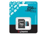 Kingston Canvas Go! Plus microSDXC A2 U3 V30 Card + Adapter SDCG4/256GB 256GB снимка №3