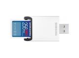Samsung PRO Plus, SD Card, UHS-I, U3, V30, USB Reader 256GB снимка №2