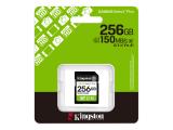 256GB Kingston Canvas Select Plus SD memory card SD Class 10, UHS-I, U1/U3 SDS3/256GB снимка №2 Kingston Canvas Select Plus SD memory card SD Class 10, UHS-I, U1/U3 SDS3/256GB 256GB снимка №2