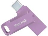 Флашка ( флаш памет ) SanDisk Ultra Dual Drive Go, Lavender, SDDDC3-128G-G46L