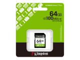Kingston Canvas Select Plus SD memory card SD Class 10, UHS-I, U1/U3 SDS3/64GB 64GB снимка №3