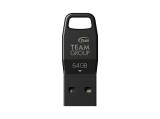 Описание и цена на USB Flash Team Group 64GB S5 USB 3.2 Gen1 FLASH DRIVE BLACK TS5364GB01