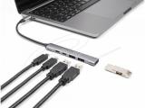 DeLock Хъб USB-C, 4 порта, 1 x USB-A 10 Gbps, 2 x USB-A, 1 x USB-C, USB-C PD 95W  снимка №2