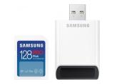 Описание и цена на Memory Card Samsung 128GB PRO Plus, SD Card, UHS-I, U3, V30 , USB Reader