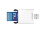 Samsung PRO Plus, SD Card, UHS-I, U3, V30 , USB Reader 128GB снимка №2