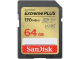 Описание и цена на Memory Card SanDisk 64GB Extreme PLUS U3 V30 Class 10