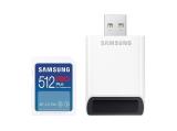 Описание и цена на Memory Card Samsung 512GB PRO Plus, SD Card, UHS-I, U3, V30, USB Четец, Бяла MB-SD512SB/WW