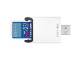 Samsung PRO Plus, SD Card, UHS-I, U3, V30, USB Четец, Бяла MB-SD512SB/WW 512GB снимка №2