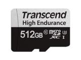Описание и цена на Memory Card Transcend 512GB microSDXC Class 10 U3 UHS-I USD350V w/adapter