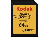 Описание и цена на Memory Card Kodak 64GB Premium SDXC UHS-I U1 V10