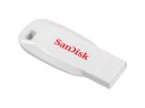 16GB SanDisk Cruzer Blade white снимка №2 SanDisk Cruzer Blade white 16GB снимка №2
