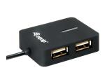 Equip 4-Port USB-A2.0-Hub->4xUSB-A 2.0 Travel Version 480Mbps, 128952  снимка №3