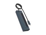 Описание и цена на USB Hub ICY BOX 10 ports USB Type-C Gen 2 Hub