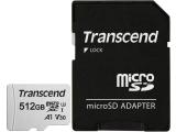 Flash ( флаш памет ) 512GB Transcend USD300S-A microSDXC I, U3, V30, A1 (with adapter) / 3D NAND Flash Флашка ( флаш памет ) Transcend USD300S-A microSDXC I, U3, V30, A1 (with adapter) / 3D NAND Flash