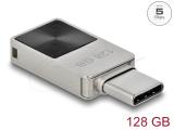 Описание и цена на USB Flash DeLock 128GB Mini USB 5 Gbps USB-C Memory Stick - Metal Housing, 54085
