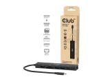 Описание и цена на USB Hub Club 3D USB-C 7-in-1 Hub to HDMI 4K60Hz /SD-TF Card slot 2x USB A / USB-C PD / RJ45
