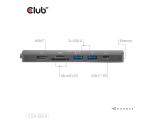 Club 3D USB-C 7-in-1 Hub to HDMI 4K60Hz /SD-TF Card slot 2x USB A / USB-C PD / RJ45  снимка №3