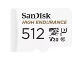 Описание и цена на Memory Card SanDisk 512GB High Endurance MicroSDXC Class 10 U3 V30 SDSQQNR-512G-GN6IA