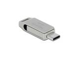 128GB DeLock Memory Stick USB 5 Gbps USB-C + Type-A - Metal Housing, 54076 снимка №2 DeLock Memory Stick USB 5 Gbps USB-C + Type-A - Metal Housing, 54076 128GB снимка №2