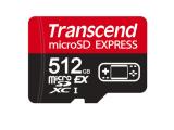 Описание и цена на Memory Card Transcend 512GB microSDXC Express UHS-I U3 V30 A1 PCIe USD710S