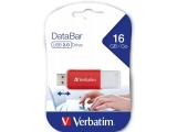 Verbatim DataBar USB Drive, Red, 49453 16GB снимка №3