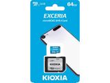 64GB KIOXIA microSDXC Exceria U1, LMEX1L064GG2 снимка №2 KIOXIA microSDXC Exceria U1, LMEX1L064GG2 64GB снимка №2