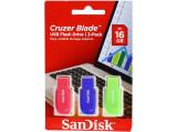 SanDisk Cruser Blade 3pcs, SDCZ50C-016G-B46T 160GB снимка №2