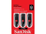 32GB SanDisk Cruzer Glide Flash Drive, 3pcs, SDCZ60-032G-G46T снимка №2 SanDisk Cruzer Glide Flash Drive, 3pcs, SDCZ60-032G-G46T 32GB снимка №2