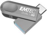 Flash ( флаш памет ) в промоция: 32GB Emtec D280 USB3.2 Type-C Dual, ECMMD32GD283 Промоция на Флашка ( флаш памет ) 32GB Emtec D280 USB3.2 Type-C Dual, ECMMD32GD283