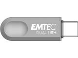 Emtec D280 USB3.2 Type-C Dual, ECMMD64GD283 64GB снимка №2