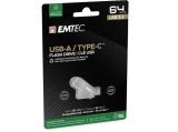 Emtec D280 USB3.2 Type-C Dual, ECMMD64GD283 64GB снимка №3
