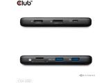Club 3D USB-C 8in1-hub >DP1.4/HDMI2.0/USB-C/LAN 8K30Hz PD100W retail снимка №2 Club 3D USB-C 8in1-hub >DP1.4/HDMI2.0/USB-C/LAN 8K30Hz PD100W retail снимка №2