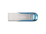 Flash ( флаш памет ) 32GB SanDisk Ultra Flair 3.2 Gen 1 Silver-Blue, SDCZ73-032G-G46B Флашка ( флаш памет ) SanDisk Ultra Flair 3.2 Gen 1 Silver-Blue, SDCZ73-032G-G46B