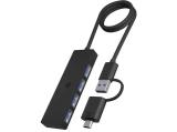 Описание и цена на USB Hub ICY BOX Hub 4-Port USB 3.2 Gen 1 IB-HUB1424-C3 Type-C/A