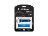 512GB Kingston IronKey Keypad 200C AES-256 USB-C retail, IKKP200C/512GB снимка №2 Kingston IronKey Keypad 200C AES-256 USB-C retail, IKKP200C/512GB 512GB снимка №2