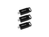 Описание и цена на USB Flash PNY 128GB Elite, 3pcs P-FD128X3ELC-GE