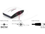 DeLock USB-HUB 4-Port USB3.0, white, with external power supply, 61762 снимка №4 DeLock USB-HUB 4-Port USB3.0, white, with external power supply, 61762 снимка №4